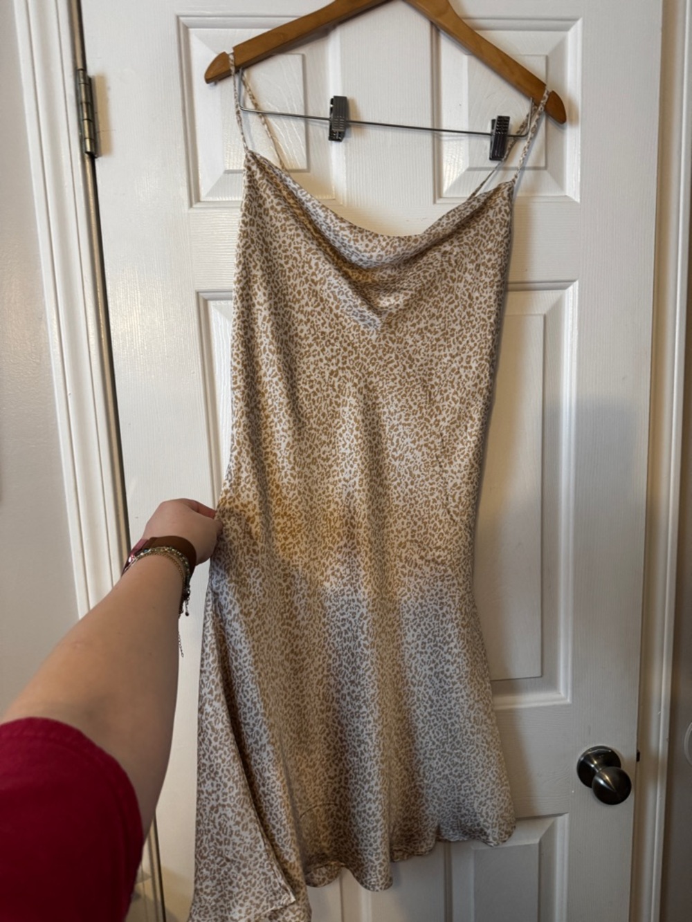Abercrombie & Fitch Leopard Print Slip Dress XL
